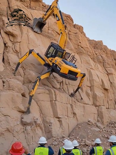 55K views · 176 reactions | Watch powerful, modern construction machines turn tough jobs into smooth, efficient, and perfectly satisfying work! ⚙️✨ #ConstructionMachines #ModernConstruction #smartwork #HeavyEquipment #engineeringtech | Fish & Funnies | Facebook