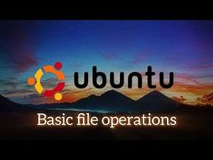 Linux Command Line: Basic file operations #linuxcommands