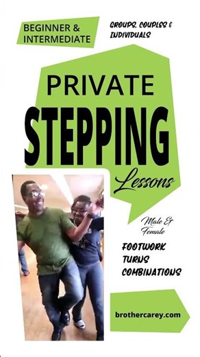 Chicago Stepping Private Lessons | Not Just Steps, A Lifestyle, A Culture