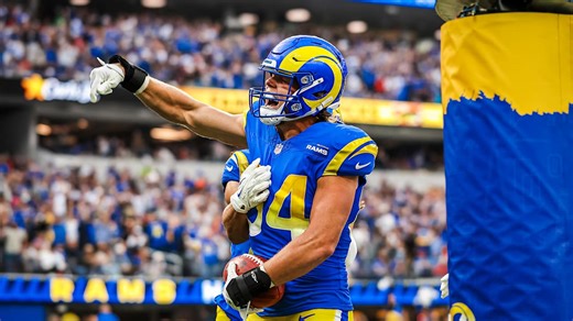 HIGHLIGHTS: Big-time play! TE Hunter Long with a blocked punt touchdown against the Bills