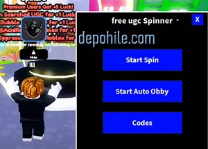 Roblox Free UGC Spinner Script Bedava Eşya Alma Hile 2025