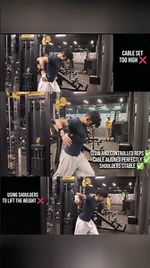 Cable Fly Correct Technique ✅ #motivation #fitness #aesthetic