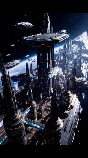 We are in Space city #SpaceExploration #SciFiAdventure #futuristic #FutureCities #mars #spaceship | futuristic Sci-fi cities | Facebook