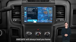 Supercharge Your Dodge RAM Driving Experience with AWESAFE Android...