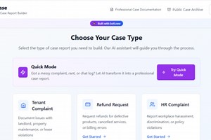 Auto Case - AI-Powered Case Report Builder