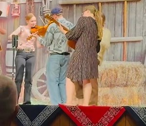 4.6K views · 383 reactions | One of their winning twin fiddle tunes! What do y’all think? #twins #fiddle #music | The Arizona Wildflowers | Facebook