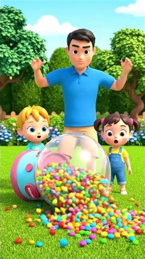 Learning Colors with Candy Machine 🍬 | Fun Baby Video for Kids