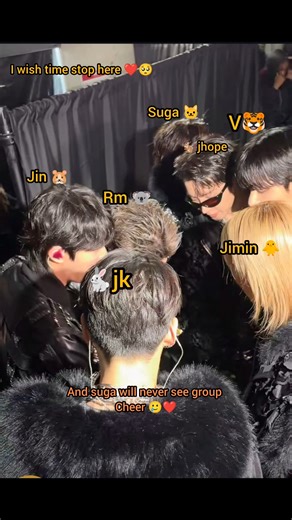 Bts backstage group cheer💜#bts#jungkook#jimin#taehyung#jin#suga#rm#jhope#jk#V#yoongi#bts