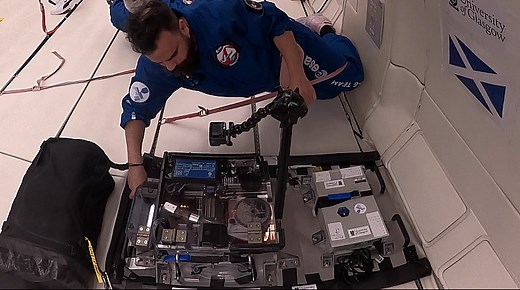 Glasgow researchers present a unique take on zero-gravity 3D printing - 3D Printing Industry