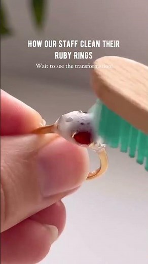How to Clean Ruby Rings at Home | Easy Jewelry Cleaning Tips By #diamondring #ring #custom #jewelry