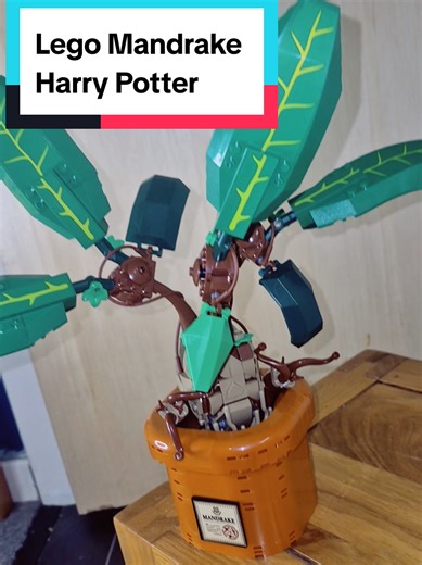 LEGO Mandrake 😍 This was such a fun build #harrypotter #lego #legomandrake #afol #legobuild