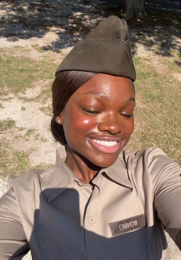 Ya girl graduated 🪖✌🏾☺️#fyp #usarmy #basictraining | basic training army