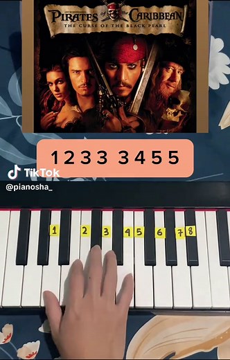 Learn Pirates of the Caribbean on Piano: Easy Tutorial