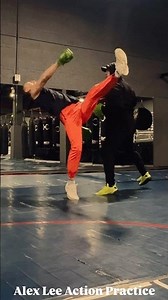 Alex Lee Action Practice 👊 Training for Movie 🎥🎬