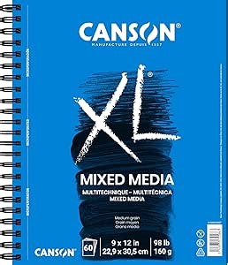 Canson XL Series Mixed Media Pad 9" x 12"