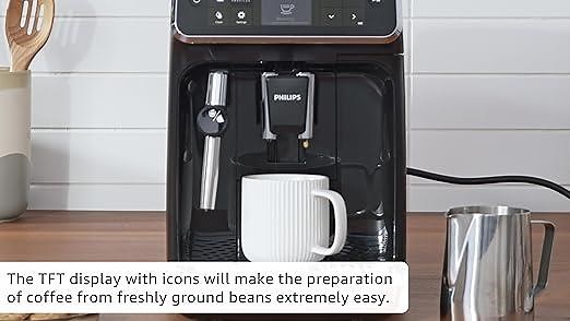 Philips Kitchen Appliances Espresso Machine, One Size, Black