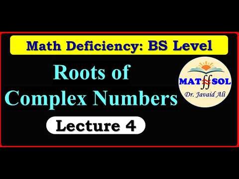Finding n nth Roots of a Complex Number | Lecture 2 | Math Deficiency BS