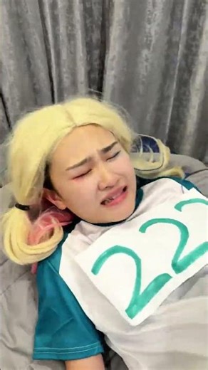 Harley Quinn gives birth during her participation in Squid Game#funny