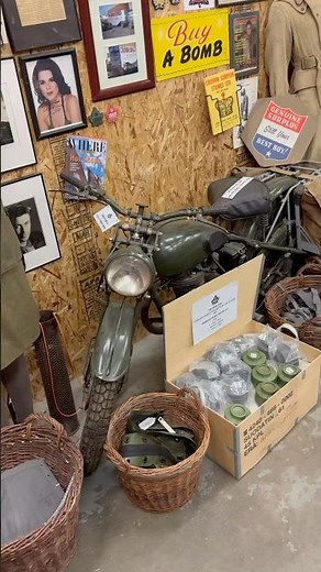1944 Triumph 3HW 350cc WW2 motorcycle