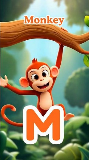 🎵 Letter 'M' Song | Alphabet Letter M Song for Kids | Fun 3D Cartoon Learning Video