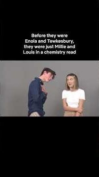 Millie Bobby Brown and Louis Partridge's First Chemistry Read for Enola Holmes