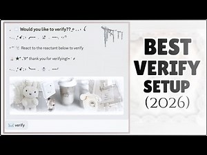 ♡ *CUTE VERIFY SETUP* | Time Limit + Auto role | (discord tutorial 2026)