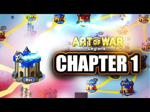 Expedition Chapter 1 (Levels 1 - 10) 3-Star Walkthrough | Art of War: Legions