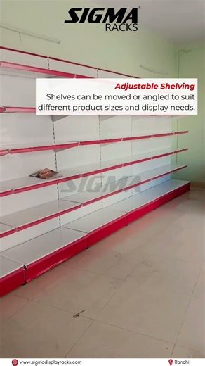 Retail Store Racks in Ranchi | Pan India Installations |Sigma Racks