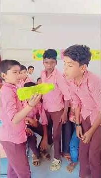 हवा का दबाव (Air Pressure) का मजेदार प्रयोग #school #education #scienceproject #science #sciencebase