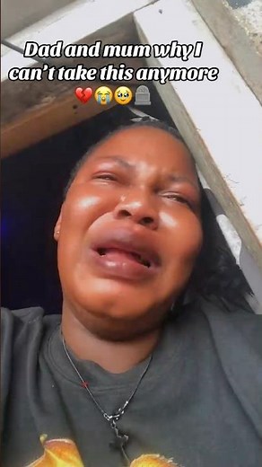 African lady sings in tears after losing mum and dad