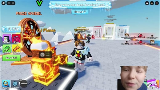 🐧 Perfect Aim = Survival! | Roblox Knockout Penguin Battle Chaos 💥