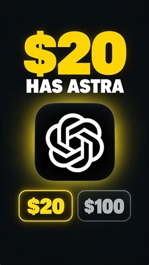 ChatGPT's $100 Plan Gets GPT-6 Astra in Chat. $20 Gets Zero