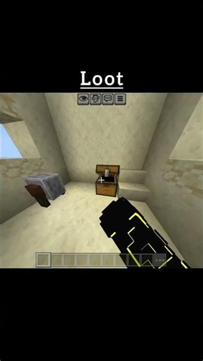😳 Village + Desert Pyramid OP Loot in One Place! #minecraft