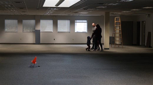 Take a peek inside the office building that will become Middletown Public Library