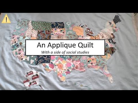 Making a Map Quilt and Talking History