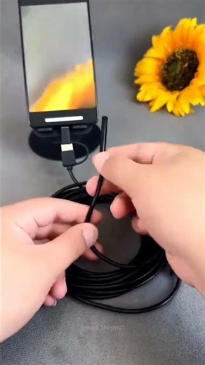 Best Budget Endoscope Camera for Android & PC | 5.5mm Lens, 6 LED Lights, 2M Cable