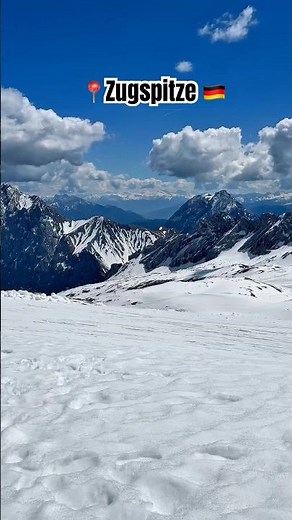 Zugspitze – Germany’s highest peak in 4K 🏔️🇩🇪 #zugspitze