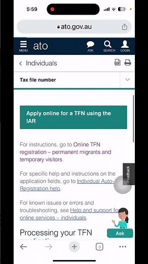 How to apply for a TFN or Tax File Number #australia #tfn #howto