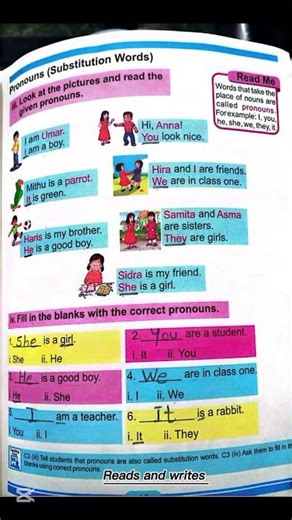 English Grade 1 unit 2 complete exercises #school #exercise #kids #recordedclasses
