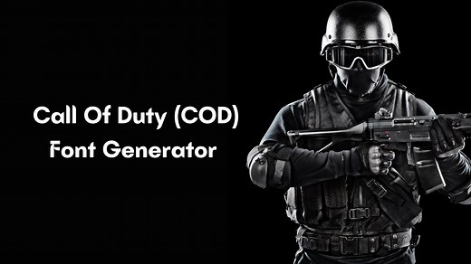 COD Font Generator (Copy & Paste) – Font Online