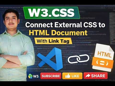 🔗 External CSS File Add Karna sika with link Tag | @upciss @NewIdeasyt |@MarkRober