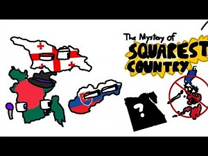The Mystery of The SQUAREST COUNTRY! 🤔 (Part.1) #geography
