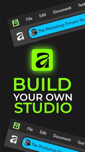 You can Build Creative Studio in Affinity By Canva | Vector | Pixel | Layout