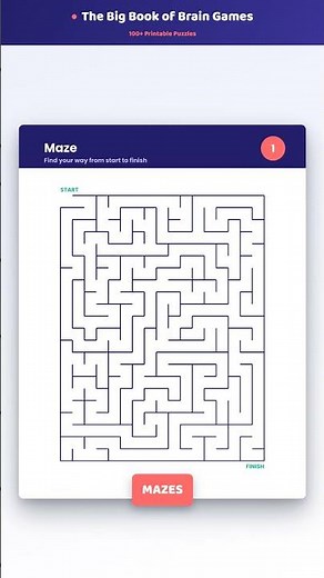 100+ Printable Puzzles for All Ages 🧩