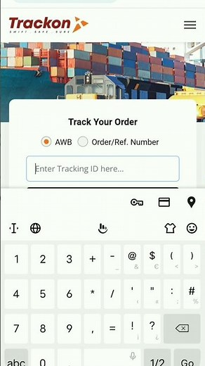 How to tracking tracon couriar .... #trackon #courier #tech