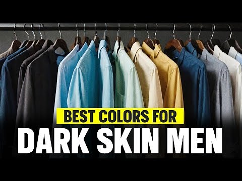 9 Best Shirt Colors for Dark Skin Men | Fashion Tips & Style Guide