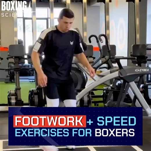 Boxing Science | FOOTWORK + SPEED EXERCISES FOR BOXERS 🥊⚡️ SWIPE ➡️ to see drills inspired by Lomachenko + Usyk 🇺🇦 and the Uzbekistan national team 🥊🇺🇿... | Instagram