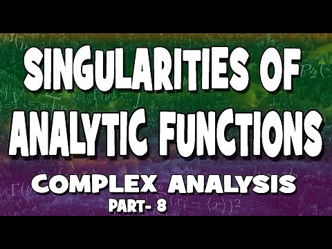 Singularities of analytic functions (complex analysis part-8) by mathOgenius