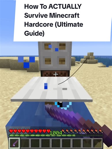 How To ACTUALLY Survive Minecraft Hardcore (Ultimate Guide) #minecrafthardcore #minecraftmemes #minecrafttutorial #minecraftbuilding