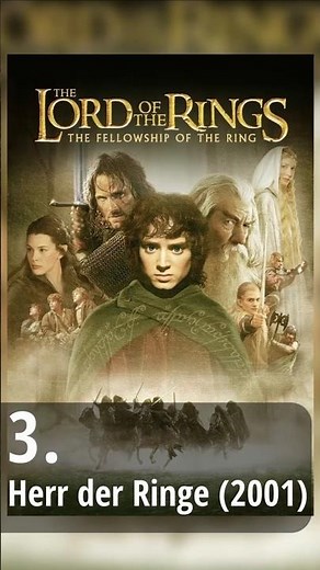 Die Top 5 besten Herr der Ringe Filme und Serien!? #shorts